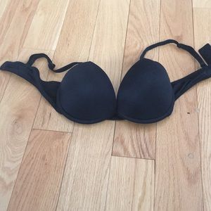 Aerie Black Padded underwire bra 36B